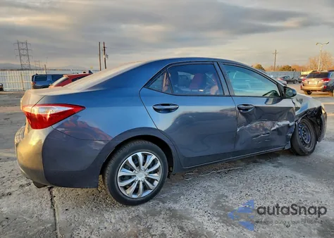 2016 Toyota Corolla L z USA, uszkodzony, nr VIN 5YFBURHE4GP453863